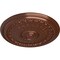 Ekena Millwork Brunswick Ceiling Medallion (Fits Canopies up to 4 1/2"), Hand-Painted Copper Penny, 27"OD x 2 1/2"P CM27BRCPS - alternate 2